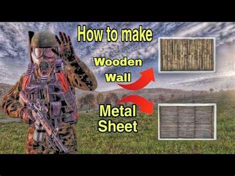 how much sheet metal to build a wall dayz|dayz wooden gates.